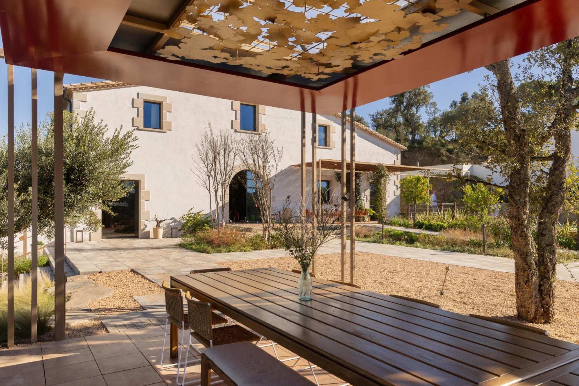 Can Bufi Espectacular Casa Con Piscina Interior Llagostera Exterior foto