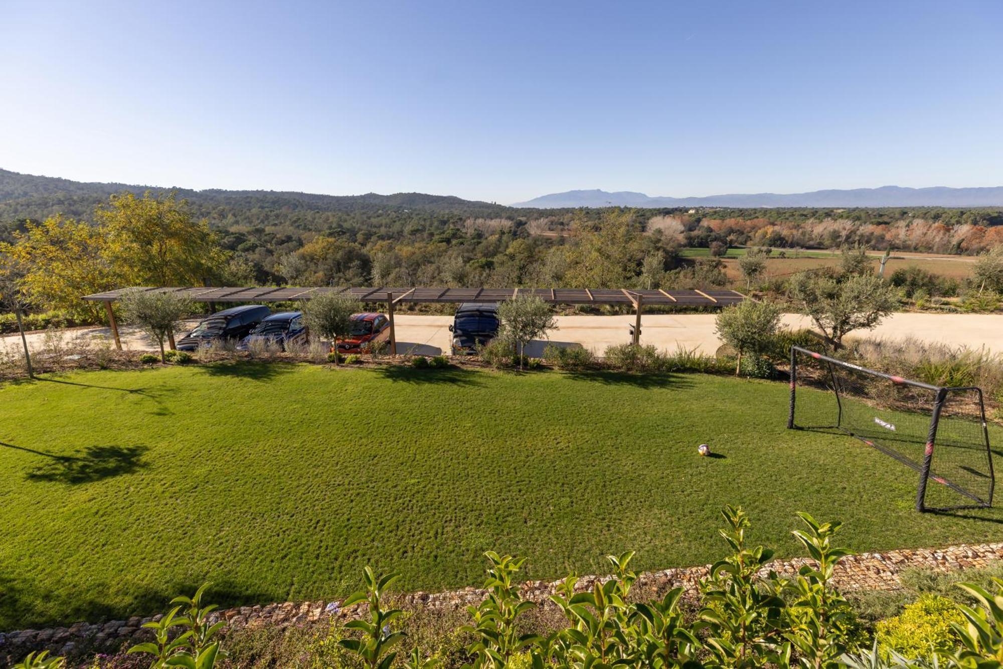 Can Bufi Espectacular Casa Con Piscina Interior Llagostera Exterior foto
